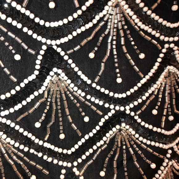 Laurence Kazar Hand Beaded Silk Top - Picture 4 of 4